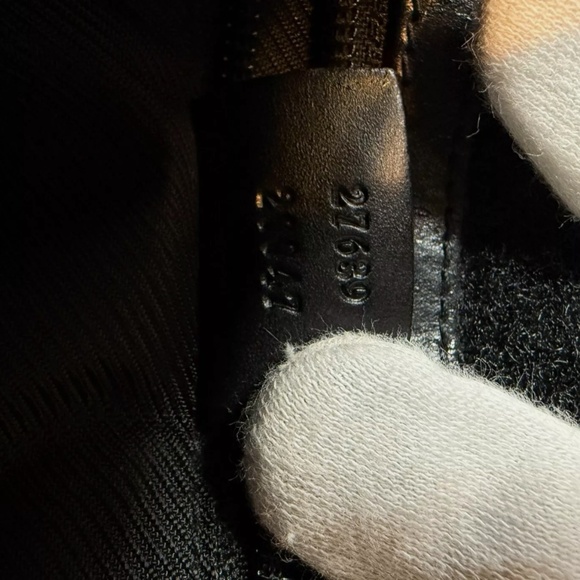 GUCCI GG Web Monogram Black Canvas Crossbody Bag - Picture 10 of 14